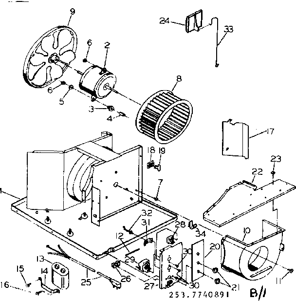 ELECTRICAL SYSTEM & AIR HANDLING PARTS