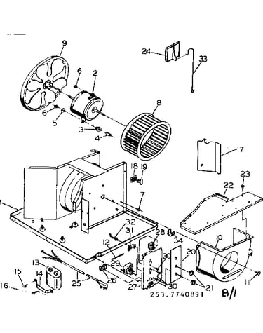 Electrical system & air handling parts