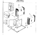 Kenmore 2537740891 unit parts diagram