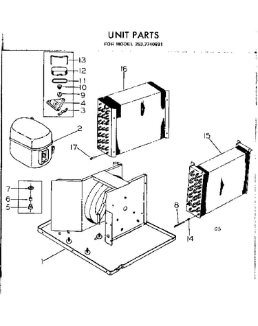 Unit parts