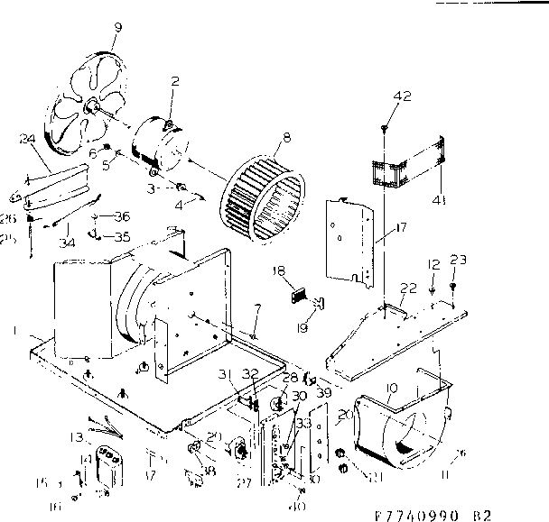 Electrical system & air handling parts