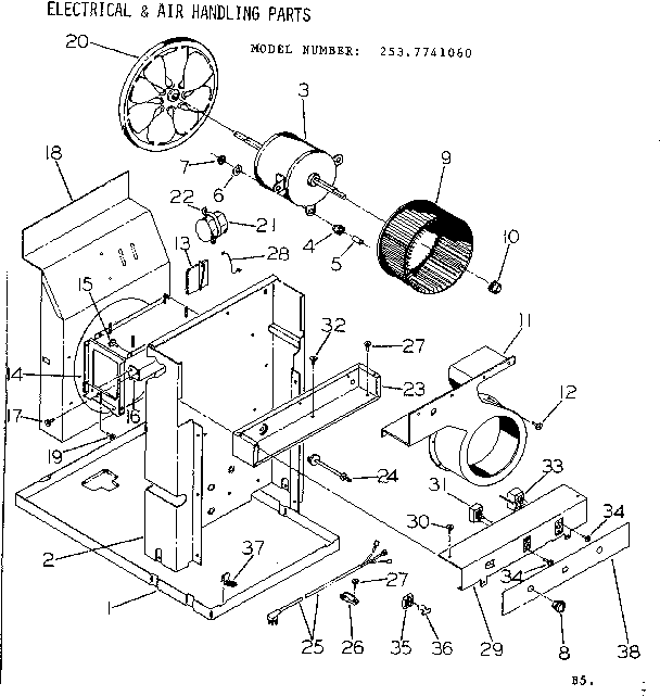 Electrical & air handling parts