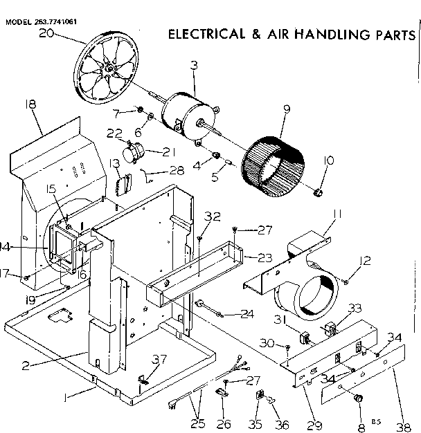 ELECTRICAL AND AIR HANDLING PARTS