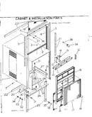 Cabinet & installation parts