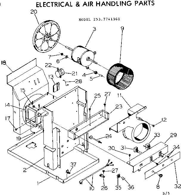 ELECTRICAL & AIR HANDLING PARTS