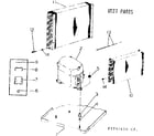 Kenmore 2537741410 unit parts diagram