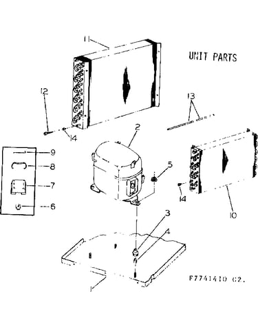 Unit parts