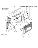 Cabinet & front parts