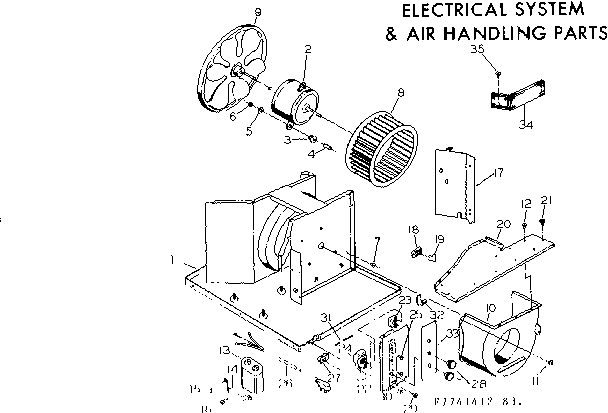 Electrical system & air handling parts