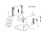 Kenmore 2537741412 unit parts diagram