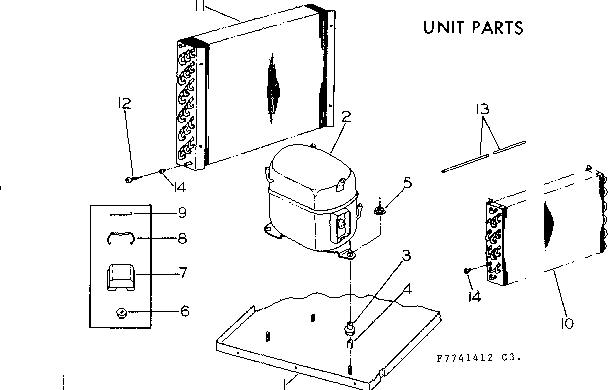 Unit parts