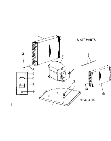 Unit parts