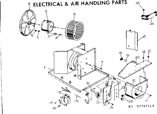 ELECTRICAL & AIR HANDLING PARTS