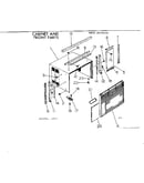 Cabinet & front parts