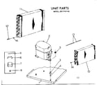 Kenmore 2537741415 unit parts diagram
