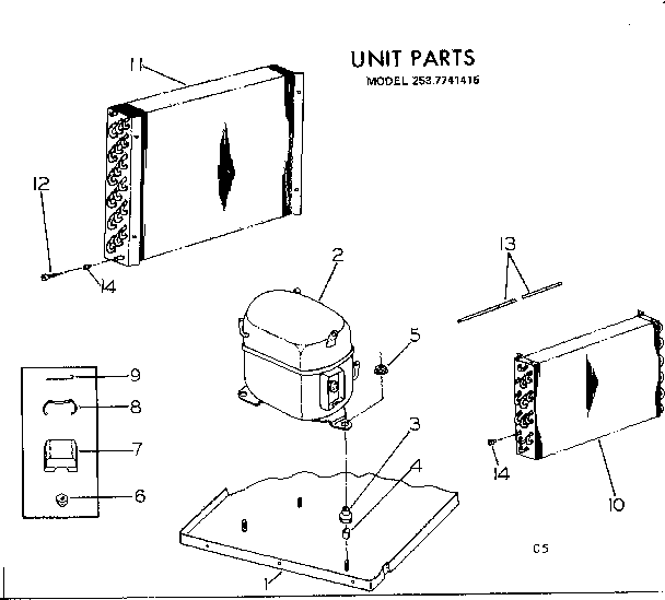 Unit parts