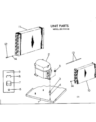 Unit parts