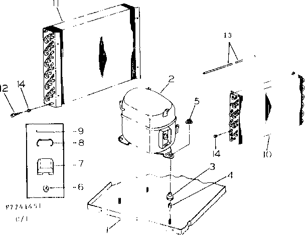 Refrigeration system & air handling parts