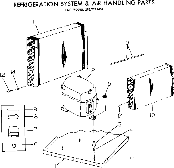 Refrigeration system & air handling parts