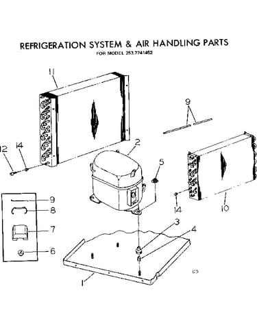 Refrigeration system & air handling parts