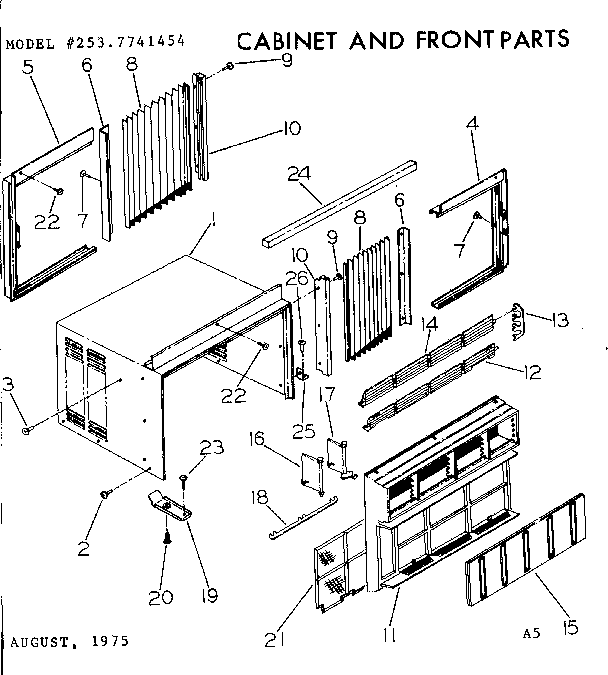 Cabiner & front parts