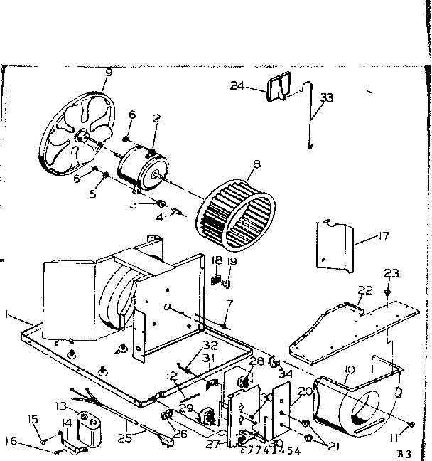 Electrical system & air handling parts