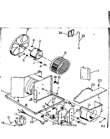 Electrical system & air handling parts