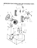 Refrigeration system and air handling parts