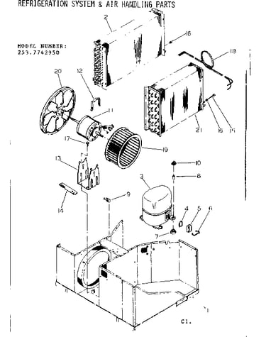 Refrigeration system & air handling parts