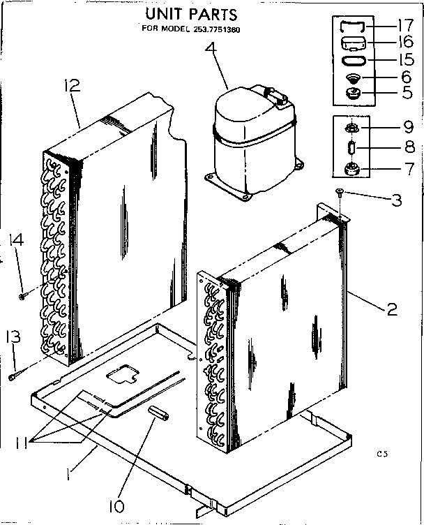 Unit parts