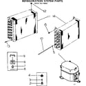 Kenmore 2537760620 refrigeration system parts diagram