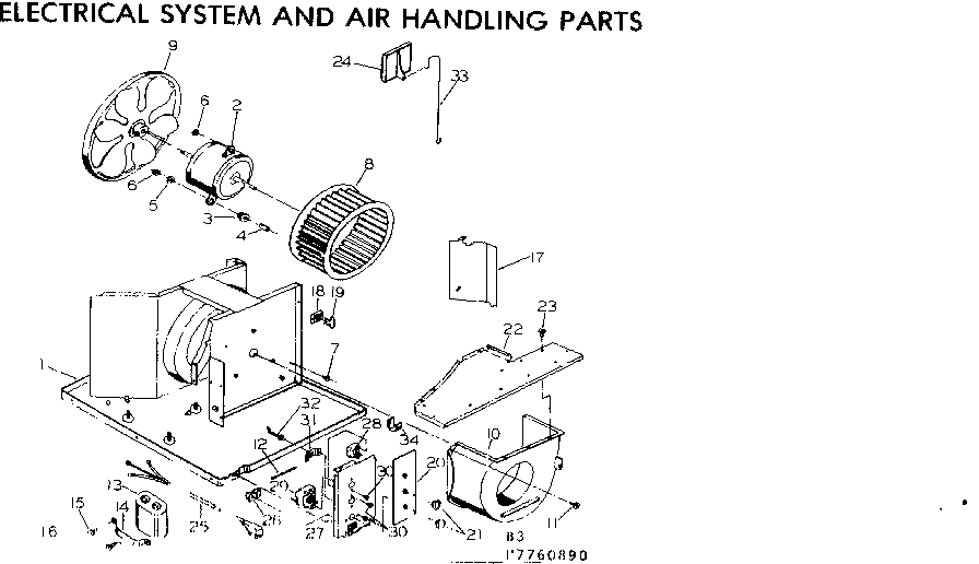 ELECTRICAL SYSTEM & AIR HANDLING PARTS