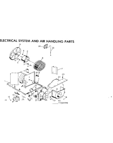 Electrical system & air handling parts