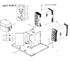 Kenmore 2537760890 unit parts diagram
