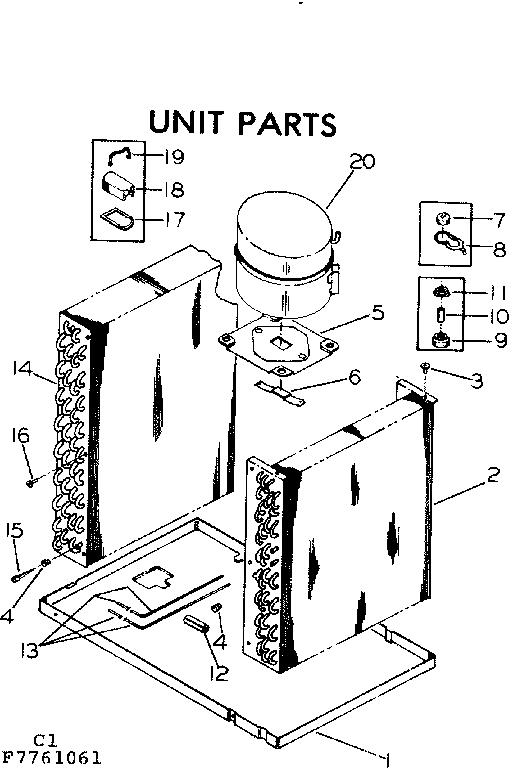 Unit parts