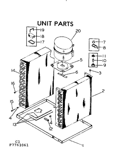 Unit parts
