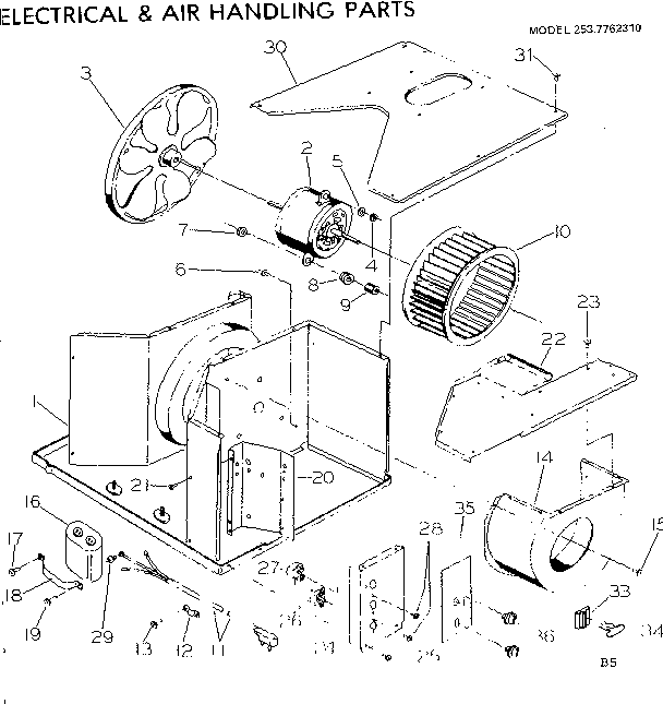 Electrical & air handling parts