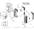 Kenmore 2537770620 unit parts diagram