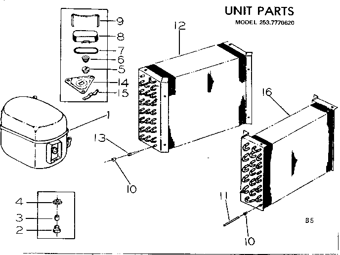 Unit parts