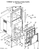 Cabinet & installation parts
