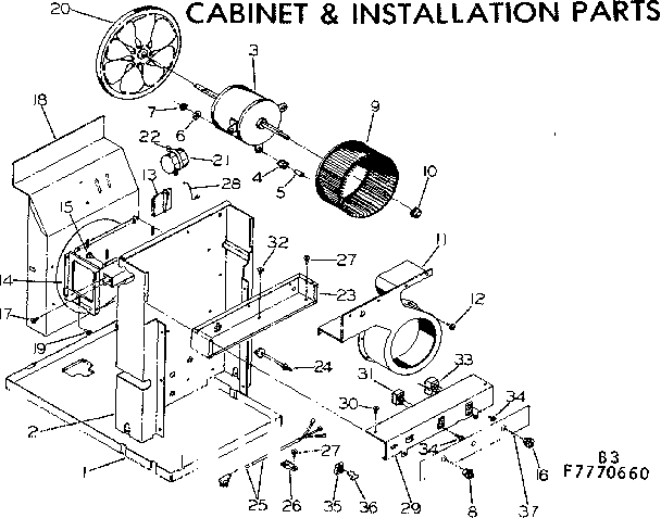 ELECTRICAL SYSTEM AND AIR HANDLING PARTS