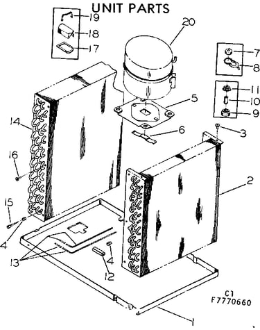 Unit parts