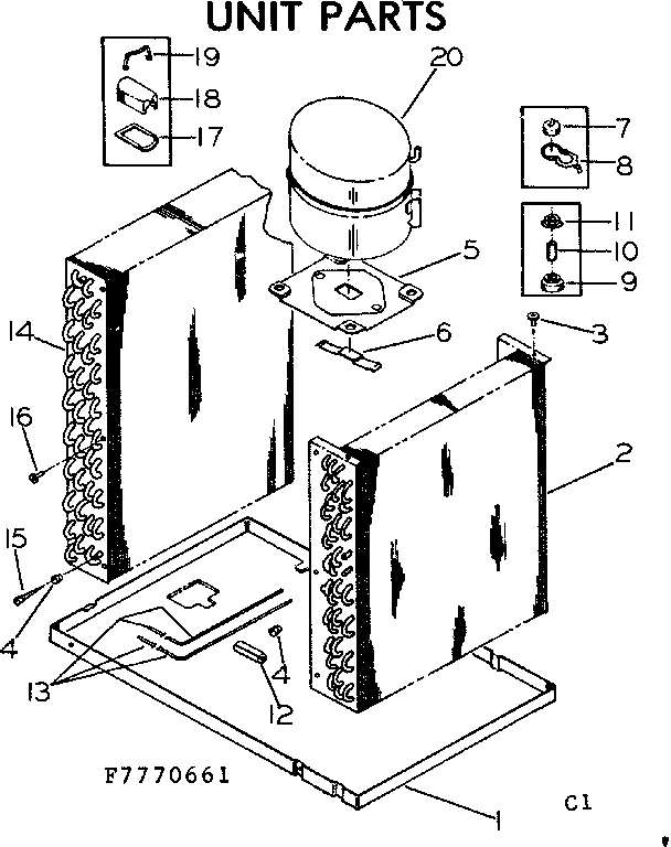 Unit parts