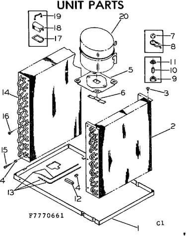 Unit parts