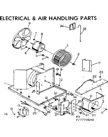 Electrical & air handling parts