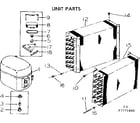 Kenmore 2537771000 unit parts diagram