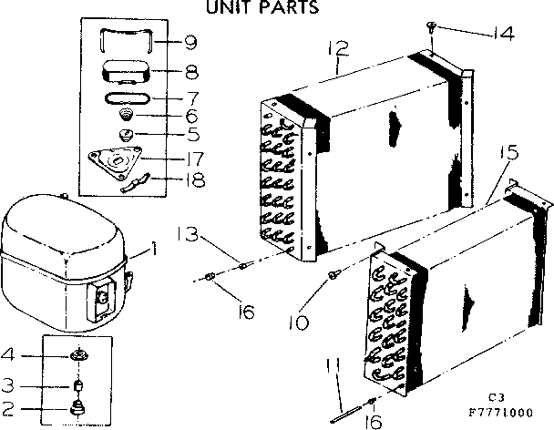 Unit parts