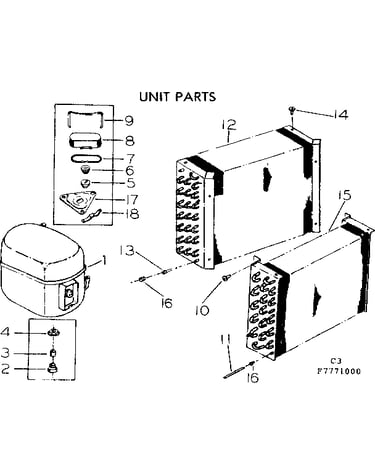Unit parts