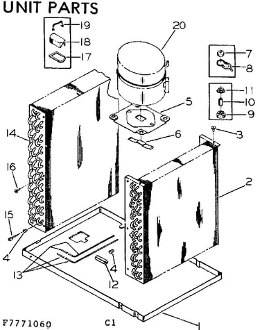 Unit parts