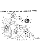 Electrical system and air handling parts